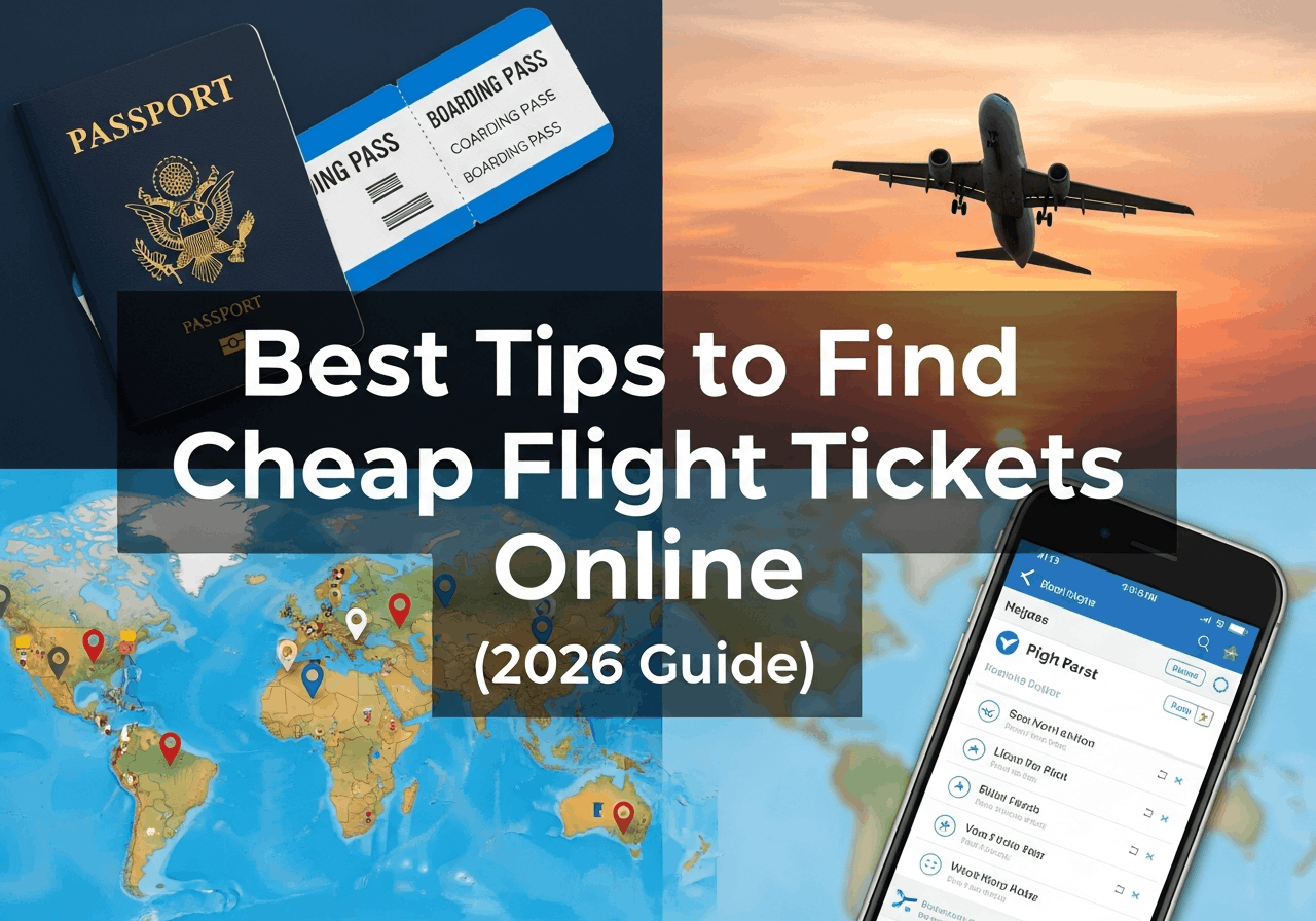 Tips to Find Cheap Flight Tickets Online
